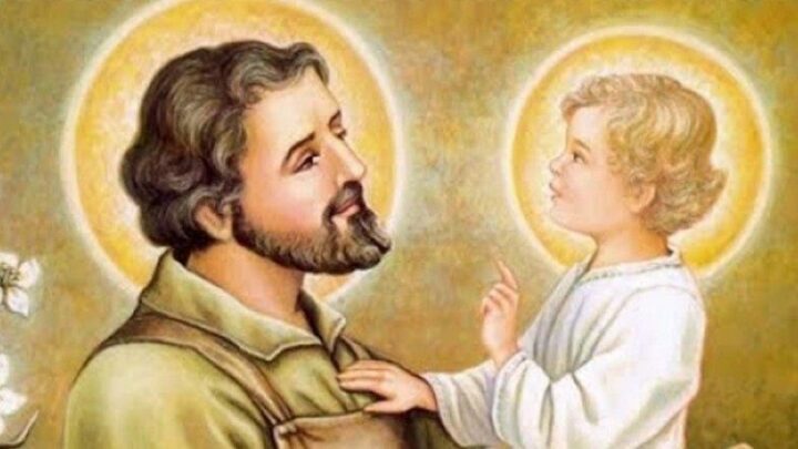 San Giuseppe Biella - San Giuseppe con bambino